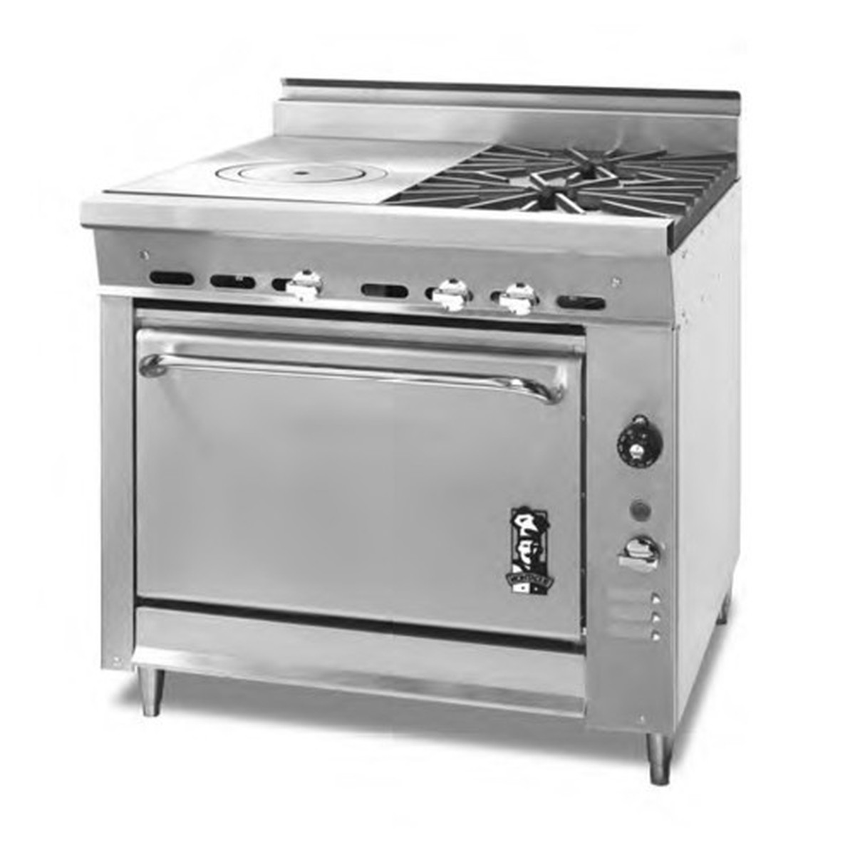 136-11 | 36' | Range, 36 Heavy Duty, Gas