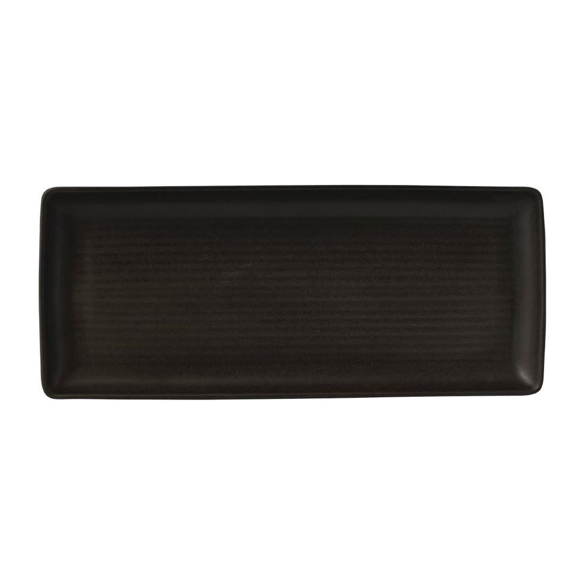 Zuma Charcoal Sharing Platters 335 x 140mm (6 Pack) (Pack of 6) PAS-FK331