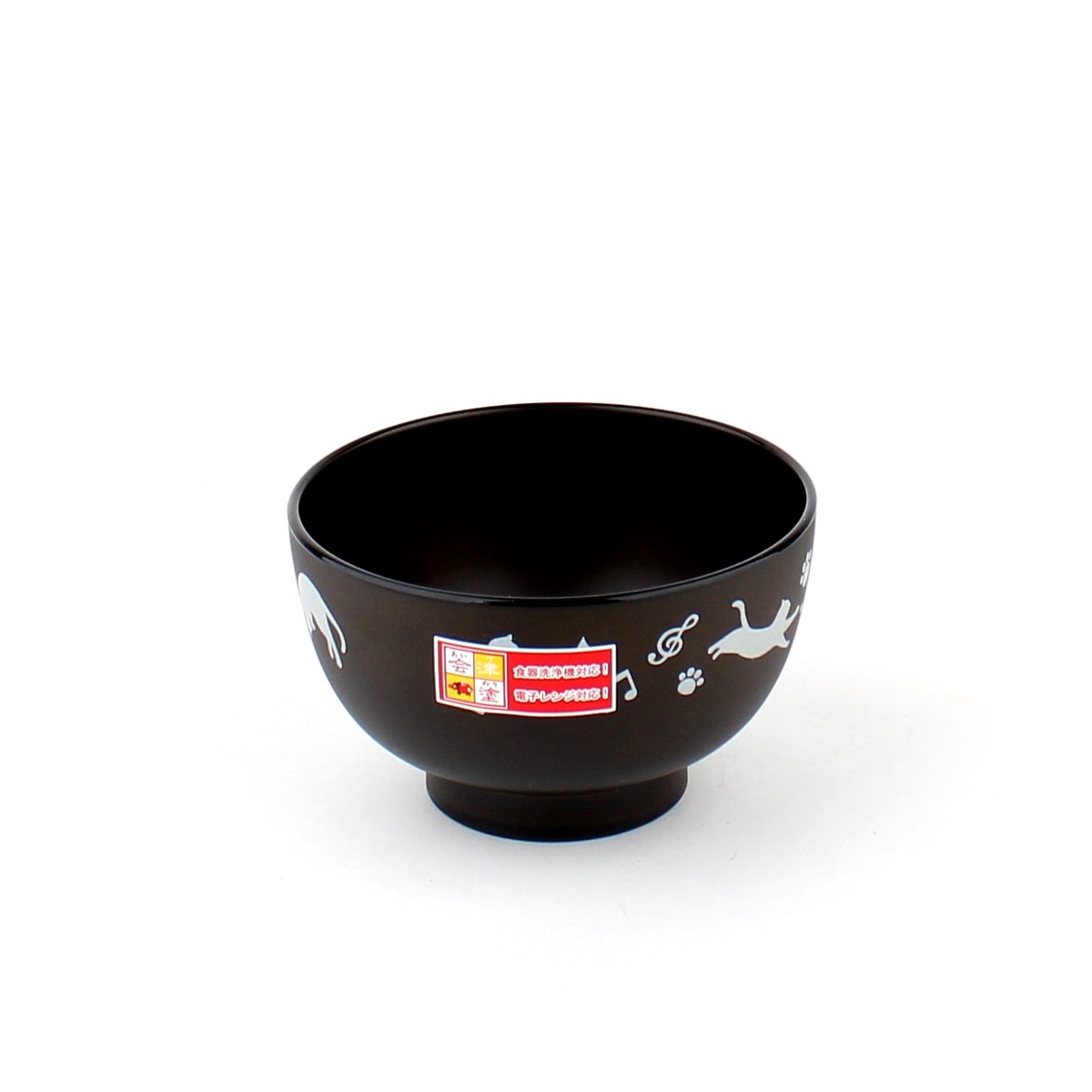 10.5cm Cat Lacquer Bowl