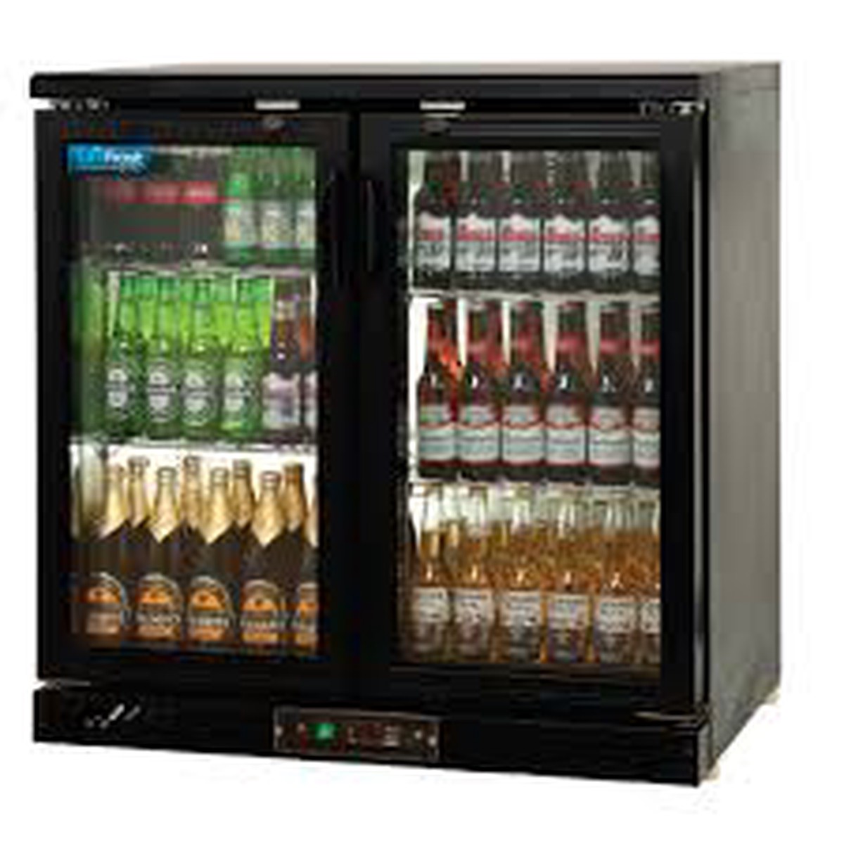**Deal**Unifrost BC20HBE Bar Display Cooler Sliding Double Door