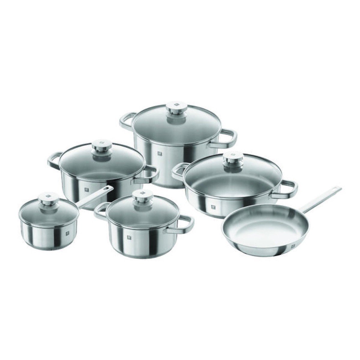 Zwilling Joy 11-Piece Stainless Steel Cookware Set - 64040-022