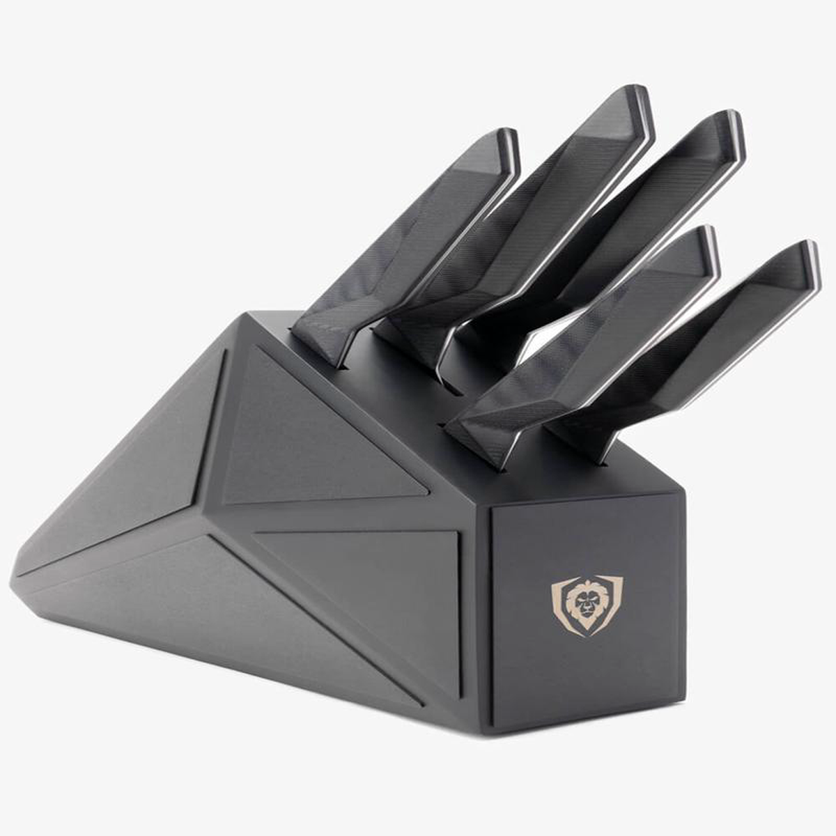 5-Piece Block Set Shadow Black Series Knives NSF Certified Dalstrong
