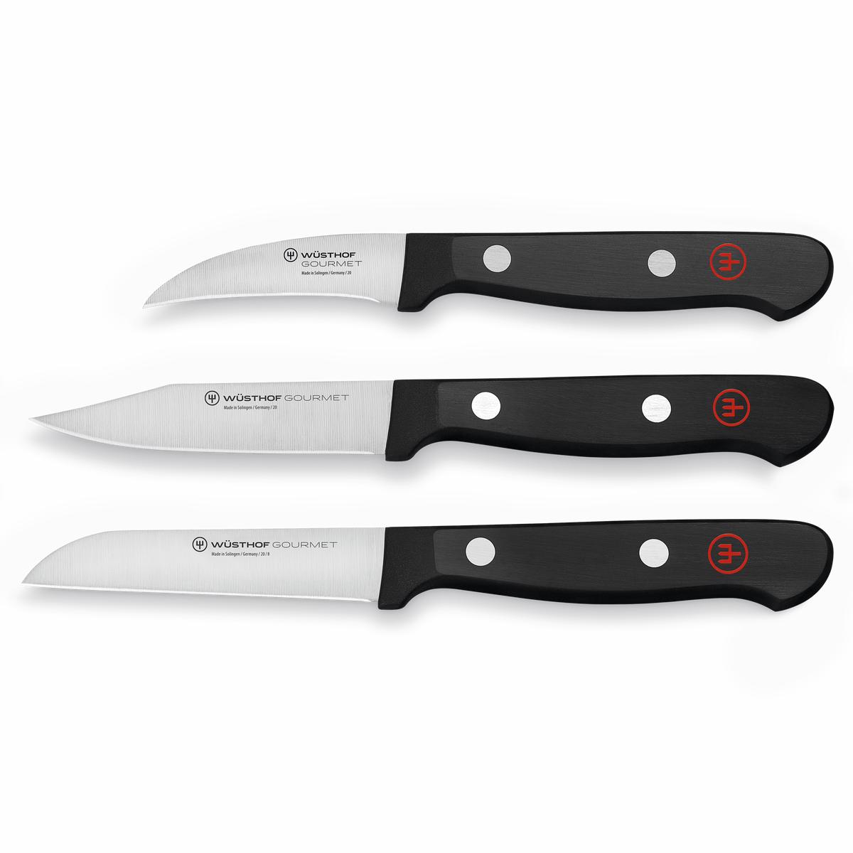 Gourmet 3-Piece Paring Knife Set