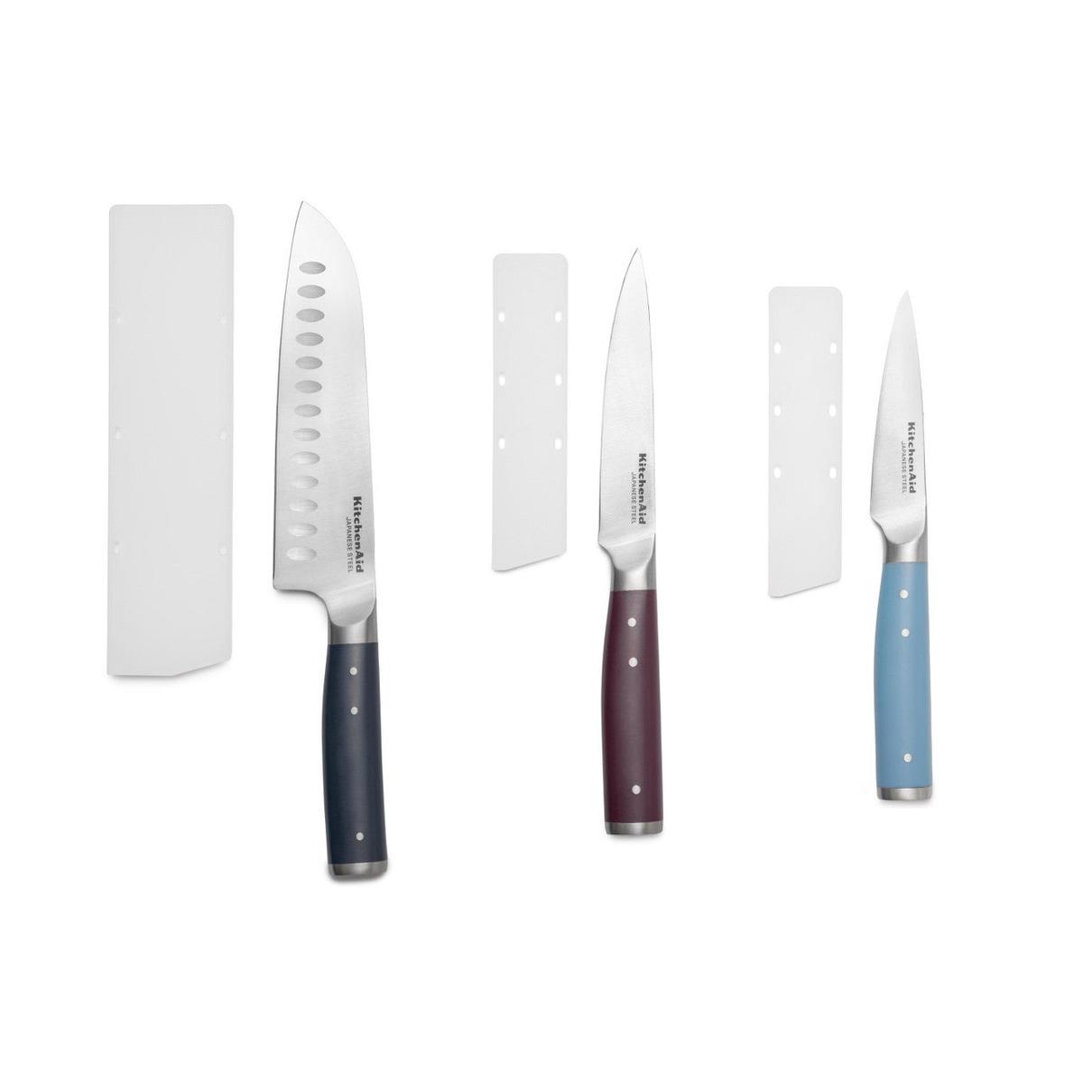 KitchenAid 3 Piece Knife Set (Multi Colour)