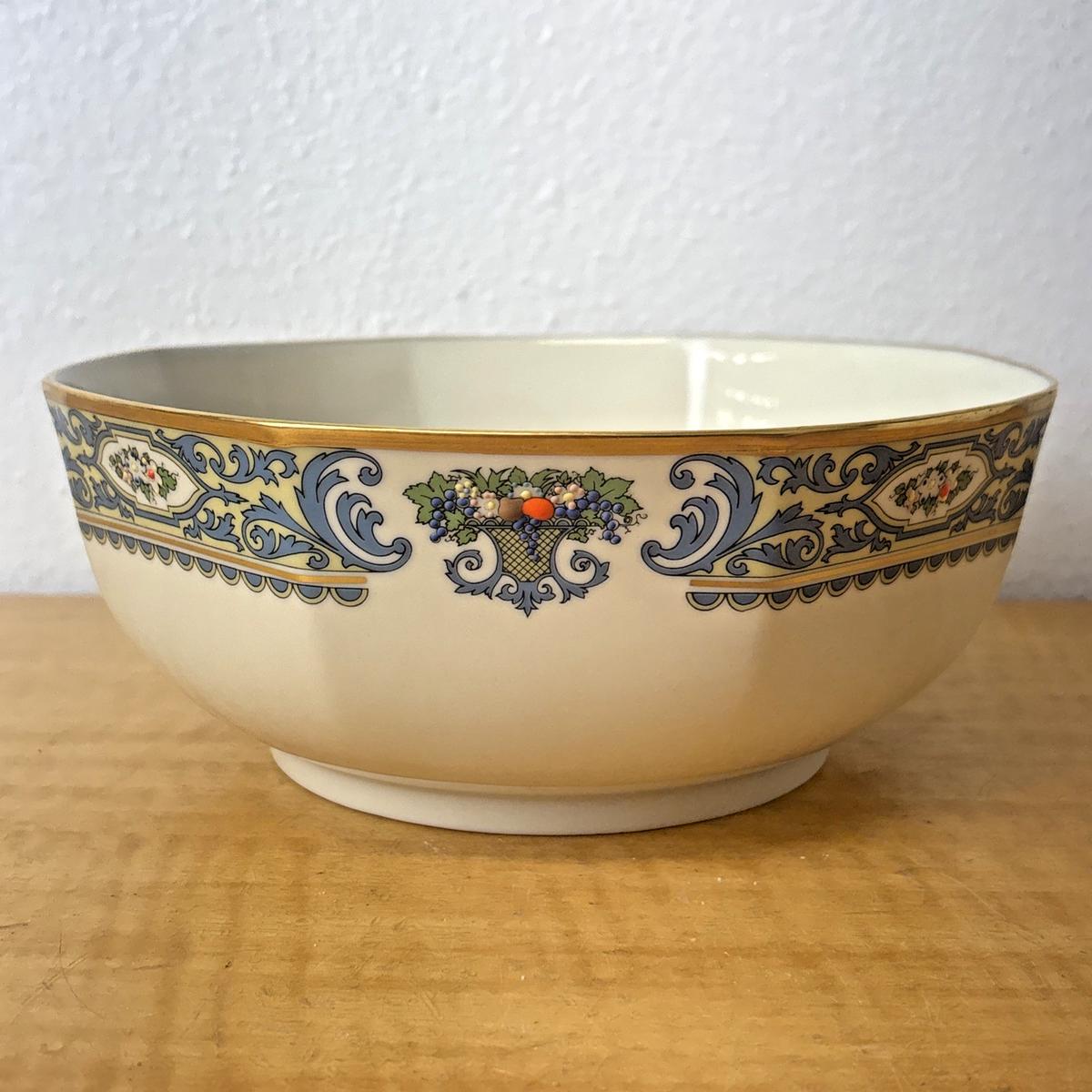 Lenox Autumn Large Octagonal Vegetable Bowl 8"
