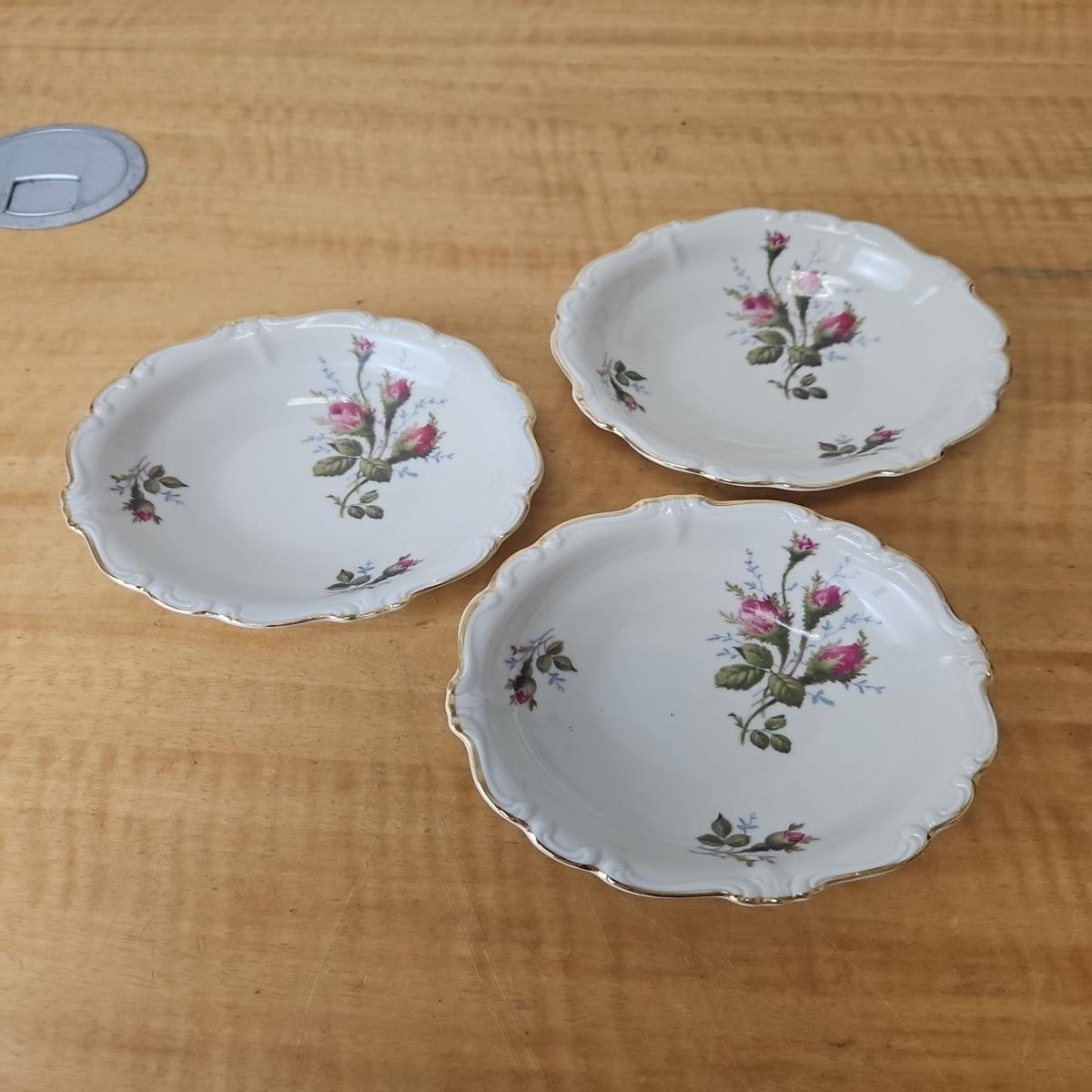 Rosenthal "Pompadour" small fruit dessert sauce bowl 5 1/4" SET of 3