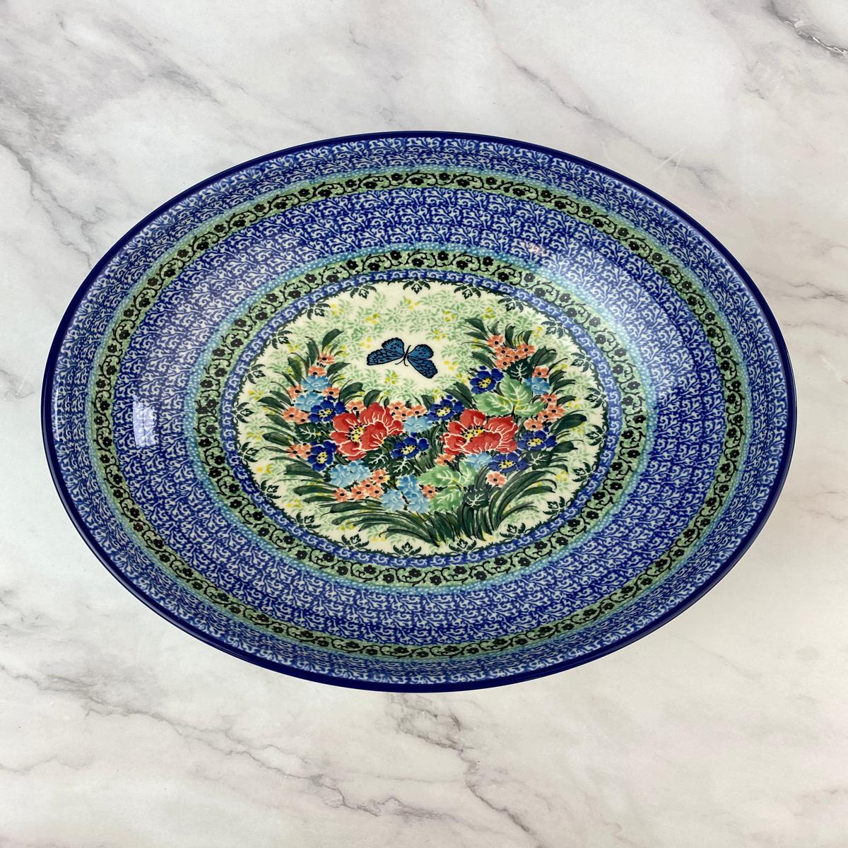 11" Unikat Serving Bowl - Shape C36 - Pattern U4553