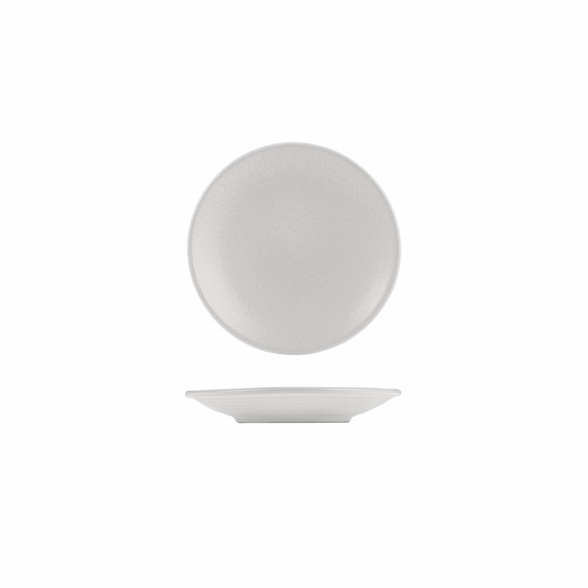 Zuma Pearl Aspen - Coupe Tapas Plate 180mm: Pack of 6